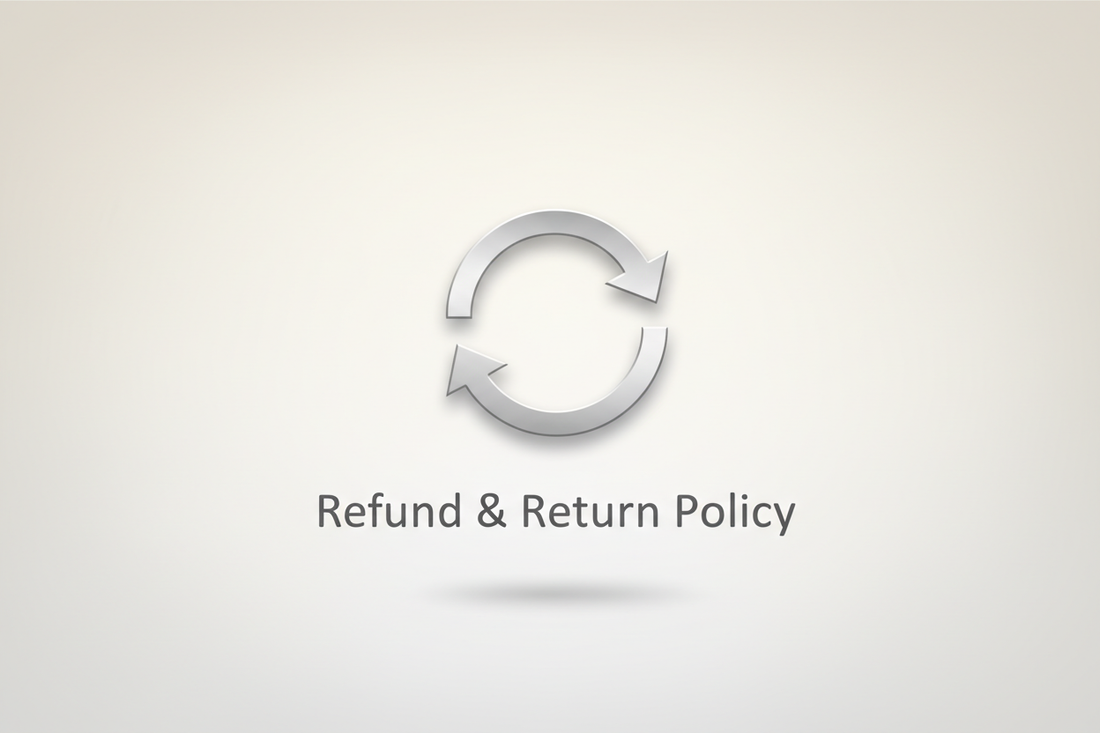 Refund & Return Policy